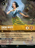 Snow White - Well Wisher 206/204 Rise of the Floodborn Disney Lorcana Premium Foil