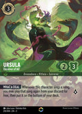 Ursula - Deceiver of All 212/204 Into the Inklands Disney Lorcana Premium Foil