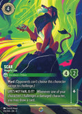 Scar - Vengeful Lion 212/204 Shimmering Skies Disney Lorcana Premium Foil