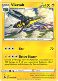 Vikavolt 101/264 Fusion Strike English Pokémon card