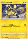 Zeraora 102/264 Fusion Strike English Pokémon card