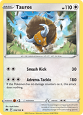 Tauros 106/159 Crown Zenith English card