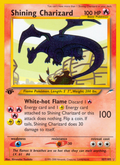 Shining Charizard 107/105 Neo Destiny English Pokemon card