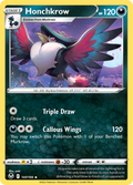 Honchkrow 107/195 Silver Tempest English card