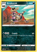 Krokorok 112/195 Silver Tempest English card