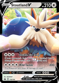 Stoutland V 116/159 Crown Zenith English card