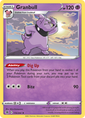 Granbull 116/264 Fusion Strike English Pokémon card