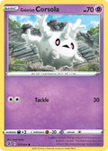 Galarian Corsola 117/264 Fusion Strike English card