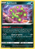 Spiritomb 117/196 Lost Origin English Pokémon card