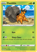 Dwebble 11/203 Evolving Skies English Pokemon card