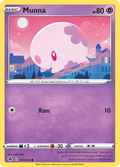 Munna 121/264 Fusion Strike English Pokémon card