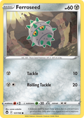 Ferroseed 121/195 Silver Tempest English card