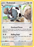 Dubwool 122/159 Crown Zenith English card