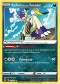 Radiant Hisuian Sneasler 123/196 Lost Origin English card