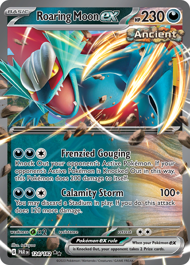 Roaring Moon ex - Paradox Rift #124/182