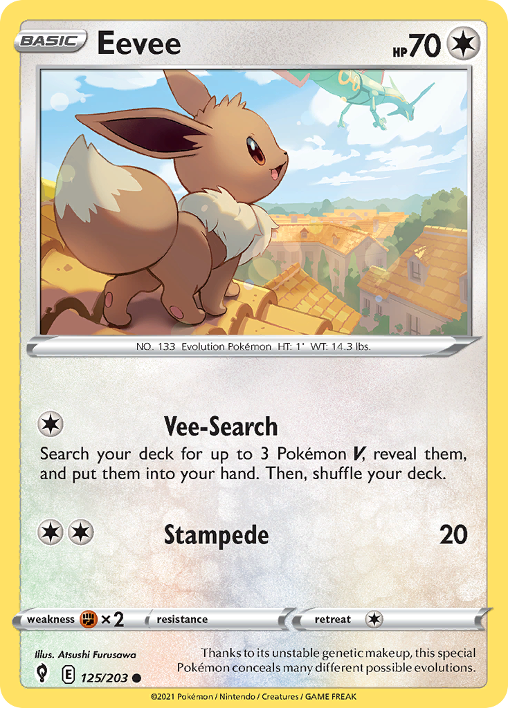 Sandygast 125/264 Fusion Strike English card