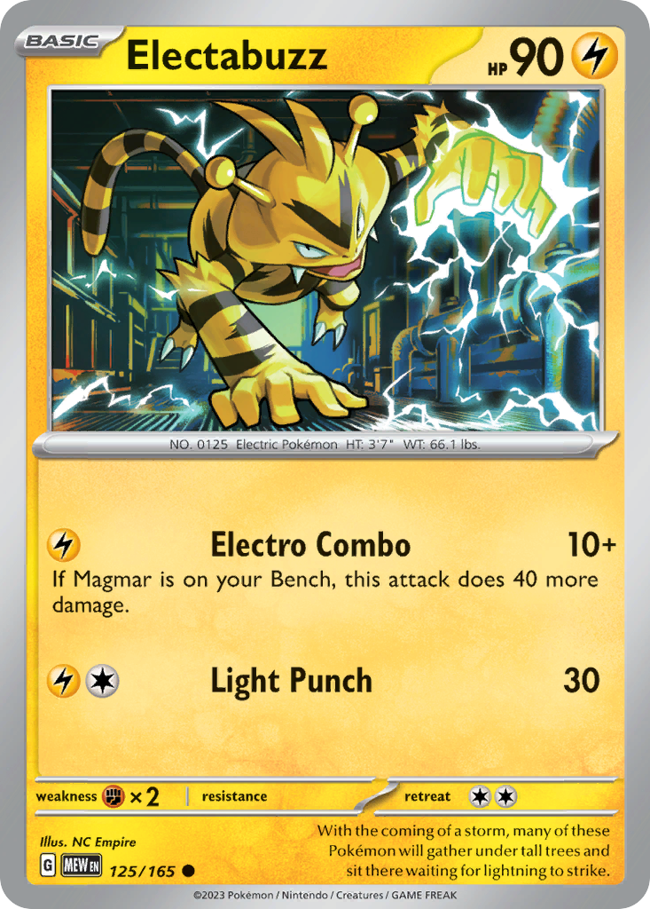 Electabuzz - SV: 151 #125/165
