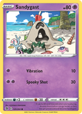 Sandygast 125/264 Fusion Strike English Pokémon card