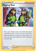 Digging Duo 126/159 Crown Zenith English card