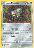 Galarian Stunfisk 127/196 Lost Origin English card