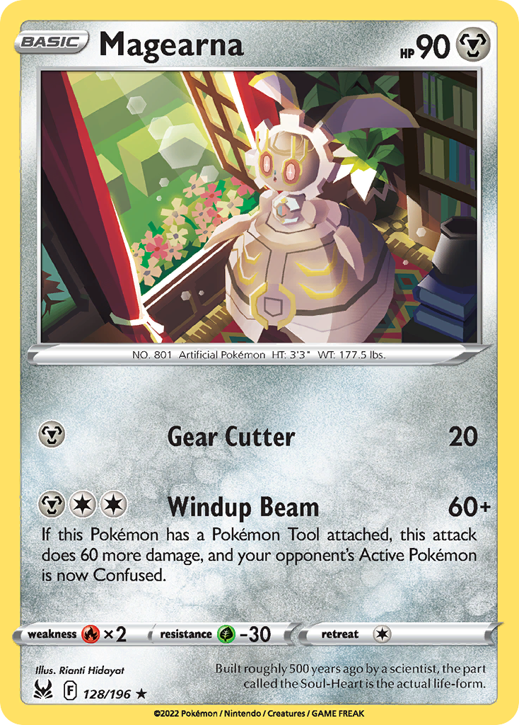 Magearna 128/196 Lost Origin English card