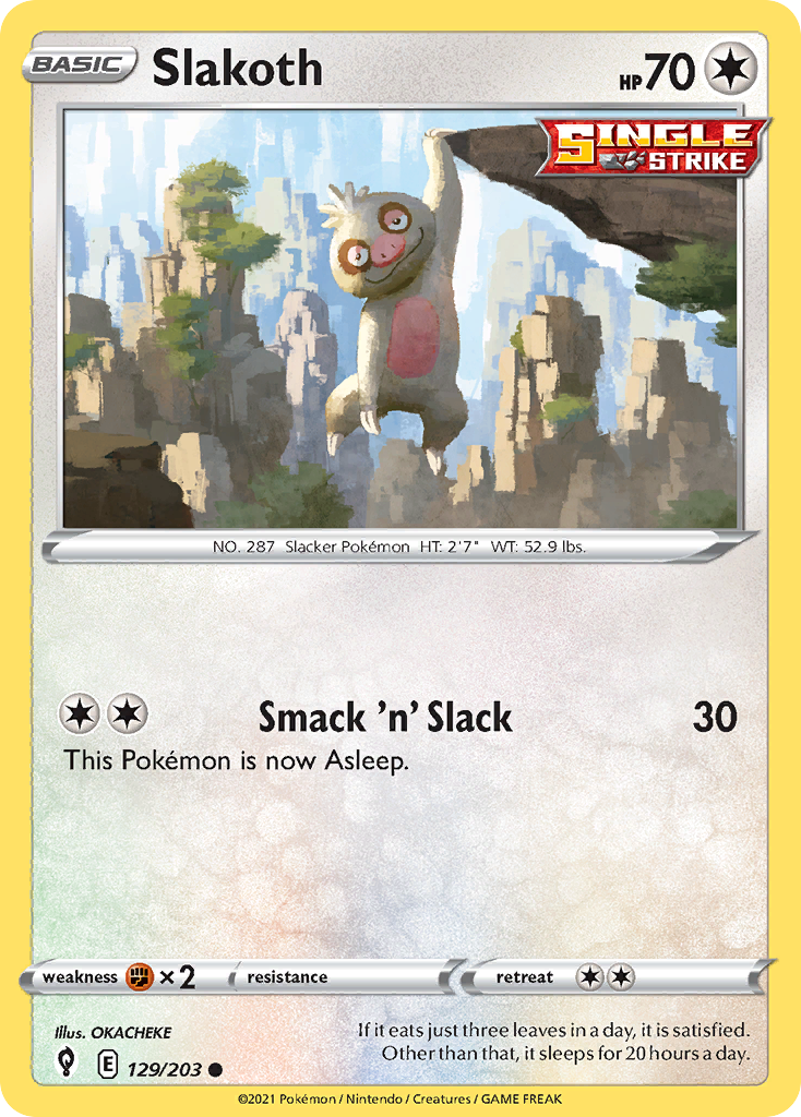 Drakloak 129/264 Fusion Strike English card