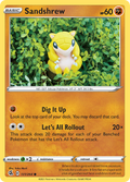 Sandshrew 131/264 Fusion Strike English Pokémon card