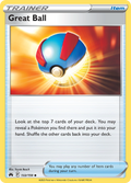Great Ball 132/159 Crown Zenith English card