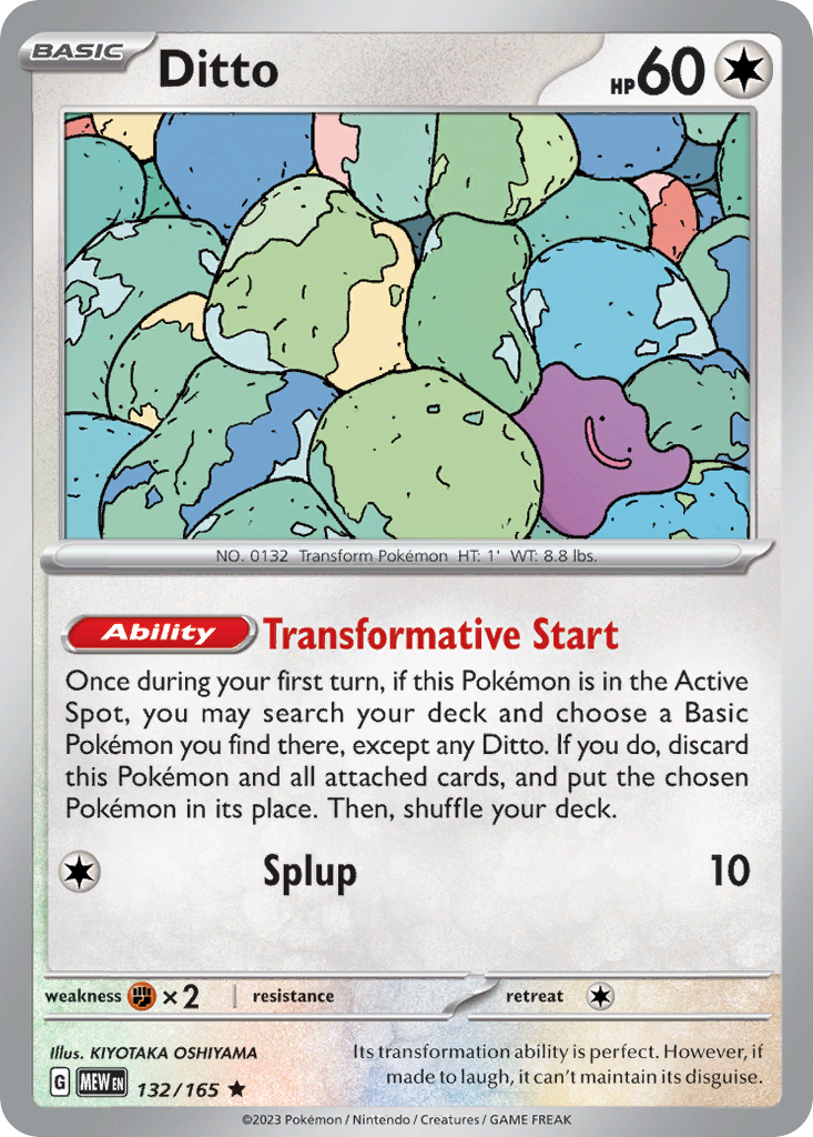Ditto - SV: 151 #132/165