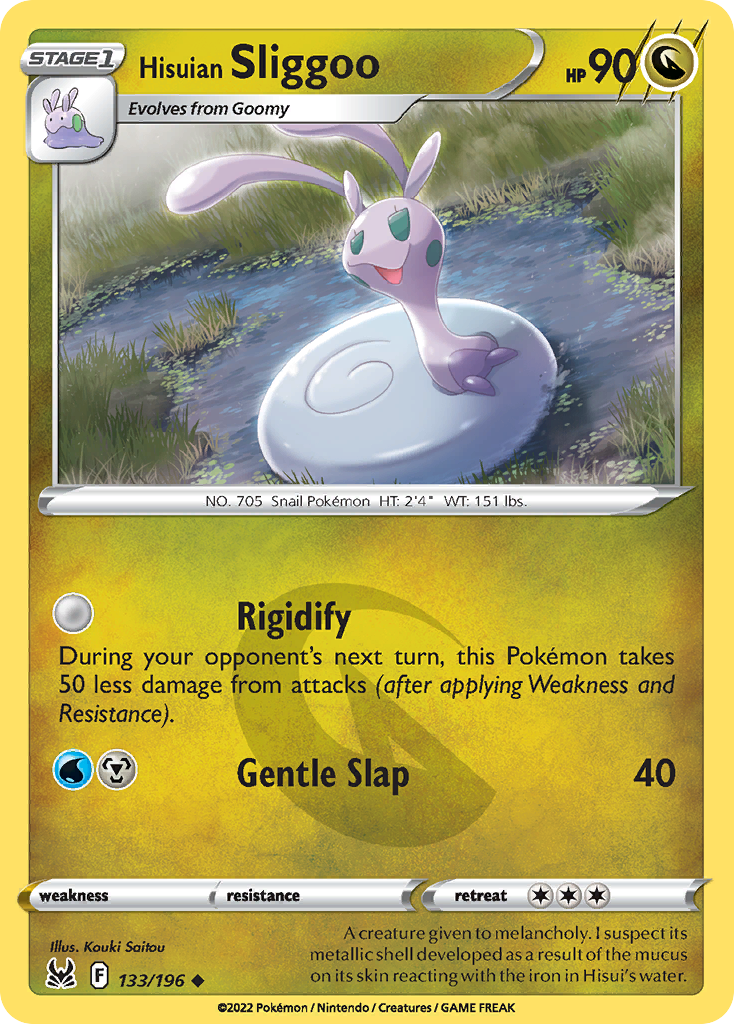 Hisuian Sliggoo 133/196 Lost Origin English card