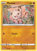 Mankey 133/264 Fusion Strike English Pokémon card