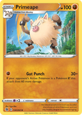 Primeape 134/264 Fusion Strike English card