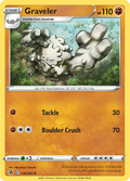 Graveler 136/264 Fusion Strike English Pokémon card