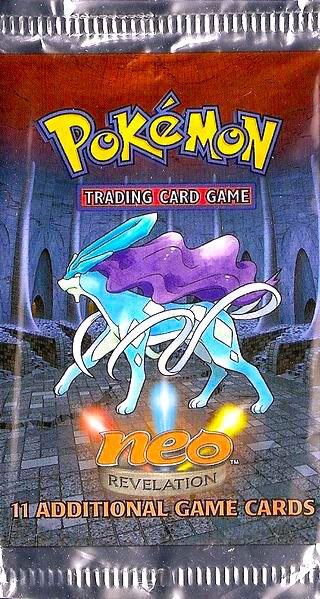 Booster Pack [Unlimited Edition] Neo Revelation sealed Pokemon TCG product