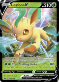 Leafeon V 13/159 Crown Zenith English card