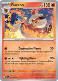 Flareon 13/131 Prismatic Evolutions English Pokémon card artwork