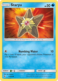 Staryu 13/68 Hidden Fates English Pokémon card