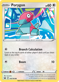 Porygon 140/196 Lost Origin English card
