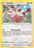 Spinda 141/195 Silver Tempest English card