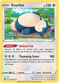 Snorlax 143/196 Lost Origin English card