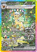 Leafeon ex 144/131 Prismatic Evolutions English Pokémon card artwork