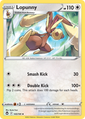 Lopunny 145/195 Silver Tempest English card