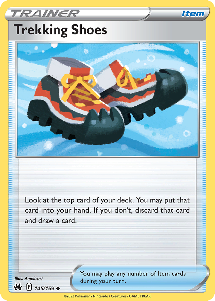 Trekking Shoes 145/159 Crown Zenith English card