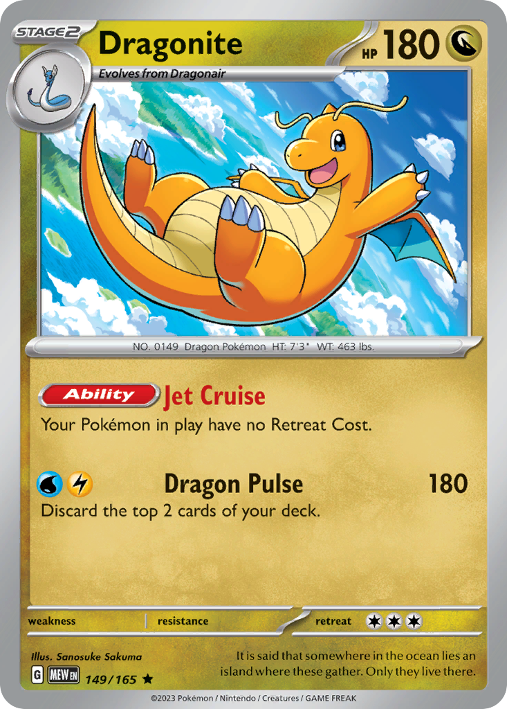 Dragonite - SV: 151 #149/165