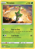 Virizion 14/195 Silver Tempest English card