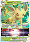 Leafeon VSTAR 14/159 Crown Zenith English card
