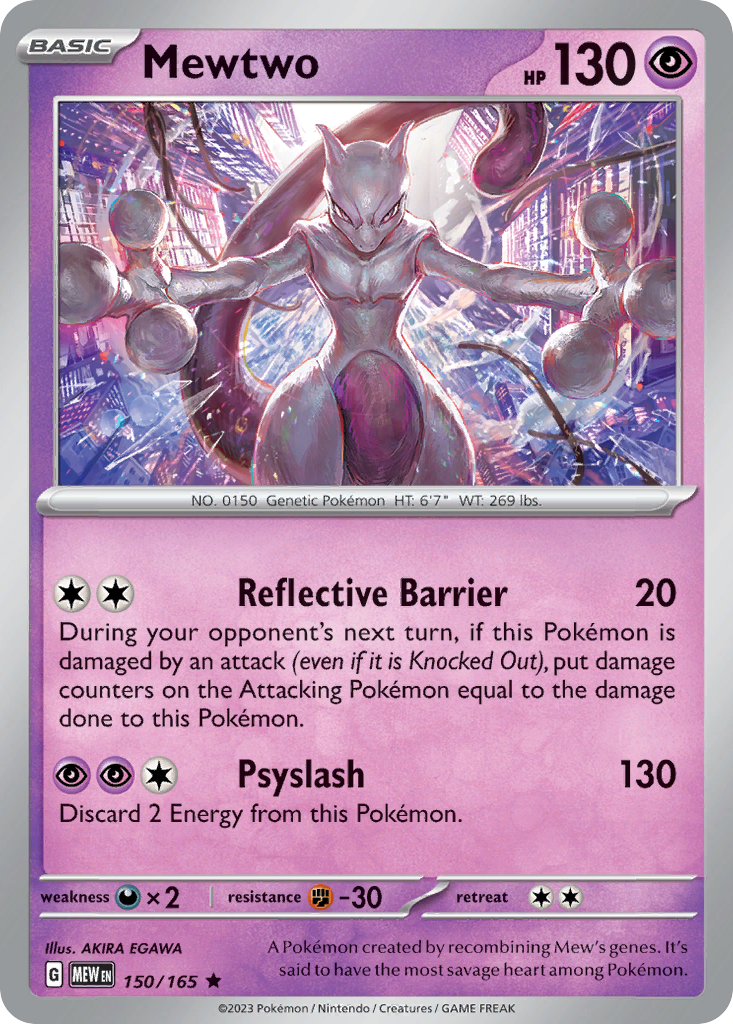 Mewtwo - SV: 151 #150/165