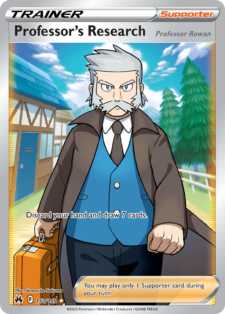 Professor's Research 150/159 Crown Zenith English card