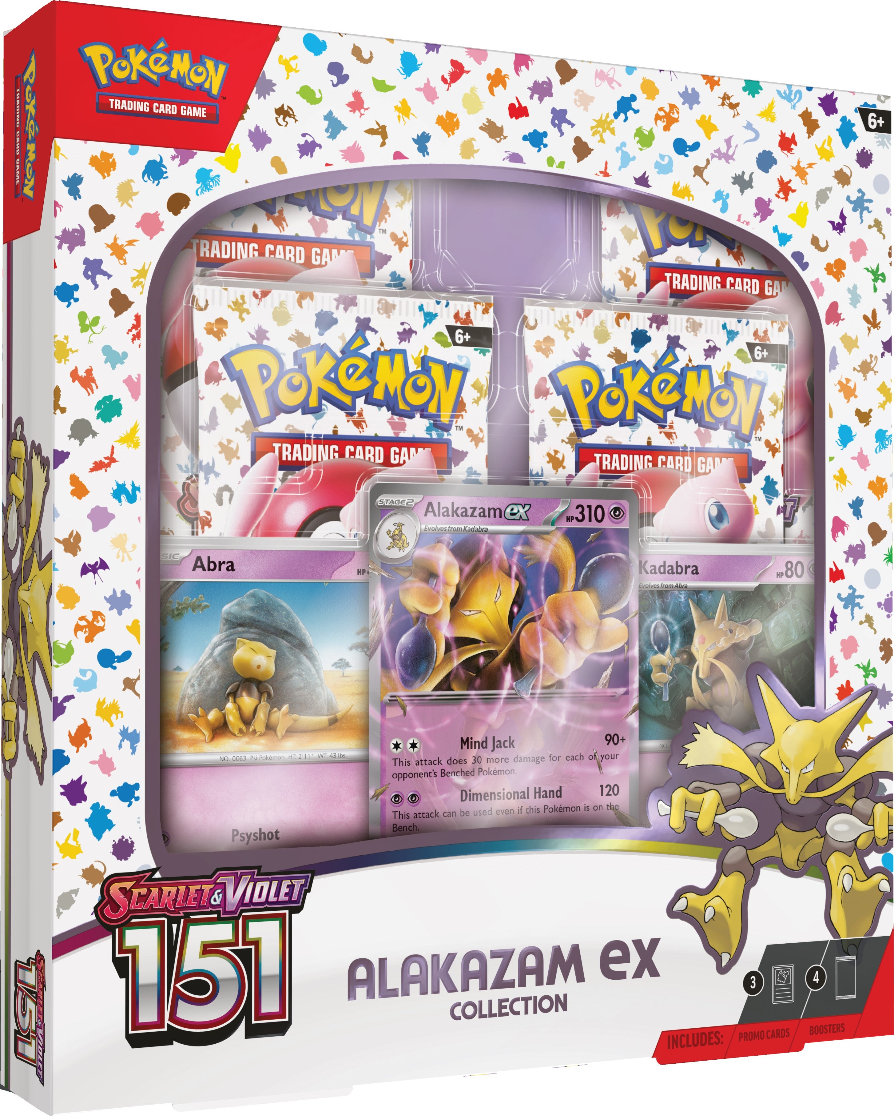 151 Collection—Alakazam ex English Pokémon TCG product