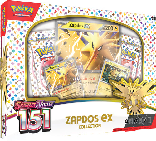 151 Collection—Zapdos ex English Pokémon TCG product